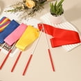 thumbnail image 4 of Uxcell 2 Pcs Dance Ribbons, 78.7" Rhythmic Gymnastics Ribbon Streamers Dancer Wand Twirling Dancing Ribbons for Artistic Dancing Gymnastics Training, Rainbow, 4 of 7