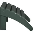 thumbnail image 5 of ZYPPP Furniture Adirondack Ottoman Outdoor Patio Footrest 13.5" Inch Folding Footstool for Outdoor Adirondack Chair (Dark Green), 5 of 9