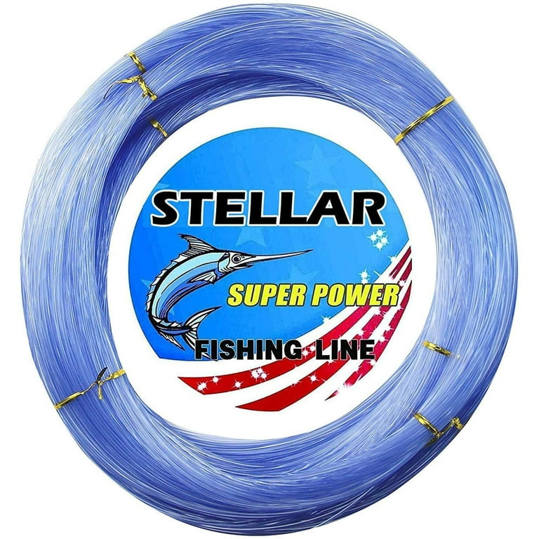 Stellar Monofilament Fishing Line 125 lb./1mm (547 yards). Nylon Mono  Fishing Lines - Super Strong Monofilament Fishing Leader Line 