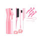 thumbnail image 1 of "Kit 12 Pzs Peines Cepillos Regadera Y Pinzas Cabello Belug Rosa ", 1 of 5