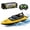 Yellow, variant on Funtogether Toys Remote Control Boat for Kids, 2.4GHz RC Speedboat for Pool and Lake
