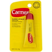 Carmex Classic Medicated Lip Balm Tube, Original, 0.35 oz (16 pack)