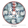 thumbnail image 3 of Faldas para árbol de Navidad, vestido para árbol de Navidad, adornos navideños, adornos navideños, vestido para árbol, adornos navideños, decoraciones para el hogar, 3 of 5