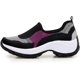 thumbnail image 2 of HAOSHIDUO Calzado de Caminata para Mujer Tenis Ligeras cómodas Malla Negro-Morado 26.5 cm Negro-Morado 26.5 cm Xishao ropa, 2 of 2
