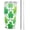 Pattern (55), variant on Portable Car Vacuum Insulated Stainless Steel Tumbler with Leak proof Lid and Straws, Beverage Tumbler Cup, Travel Coffee Mug St Patricks Day Irish Green Shamrock Clover Pattern