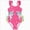 Y508-Hot Pink, variant on Cute Unicorn Print Ruffle Trim Swimwear Toddler Girl One Piece Swimsuit UPF 50+ Quick Dry Beach Bathing Suit for Kids Summer Pool Party Beach (Pink,5-6 Y)