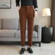 thumbnail image 5 of Pantalones de verano negros de talla grande para hombre, pantalones de traje rectos para hombre, ropa de estilo coreano, antiarrugas, elegantes, muchos pantalones, 5 of 5