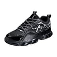 thumbnail image 7 of Running Shoes for Men Chunky Fashion Sneakers Casual Sports Tennis Walking Shoes Lace up Non Slip Breathable Mesh Workout Shoes, 7 of 7