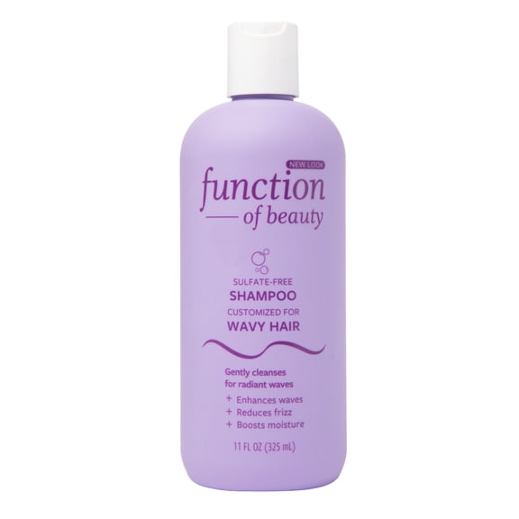 Function of Beauty Custom Wavy Hair Shampoo Base with Fermented Rice Water 11 fl oz