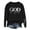 Black, variant on Women's Trendy Pullover Hoodie Letter Print Round Neck Top For Fall & Winter Drawstring Pullover Fall Women Shirt Cropped Hoodie plus Size Jogging Suits Women Hoodies Set Women Yoga Hoodie Women