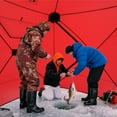 thumbnail image 5 of M optimized Portable Ice Fishing Shelter Hub-Style Tent with Thermal Insulated Floor & Carry Bag, Windproof Pop-Up Design for Quick Setup, Winter Fishing Gear, 5 of 7