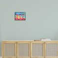thumbnail image 3 of Stupell Industries Coastal Flamingo Friends Tropical Island Coast Black Framed Giclee Art, 14 x 11, by Paul Brent, 3 of 7