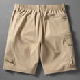 thumbnail image 4 of Aimik Tactical Cargo Shorts for Men Pockets Button Waist Mens Trekking Shorts Summer Quick Dry Sport Shorts for Camping or Outdoor, 4 of 6