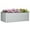 Light Grey, variant on Outsunny Raised Garden Bed Metal Planter Box with Reinforced Rods, Light Green