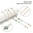 thumbnail image 3 of School Office Supplies Adjustable Anti Slip Pearl Colorful Beads Glasses Chain Necklace Strap Sunglasses Lanyards BLUE, 3 of 7