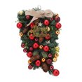 thumbnail image 4 of Door Upside Down Tree, Reusable Christmas Door Ornament Artificial Handcrafted Fade  Multipurpose  For Wall For Fireplace, 4 of 8