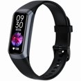 thumbnail image 1 of wonima11 1 Pack Sport Bands Compatible with C60 Fitness Tracker,Silicone Waterproof Strap Compatible with C60 Fitness Tracker with Installation Tools（Not include Fitness Tracker） (Purple), 1 of 1