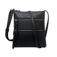 thumbnail image 3 of CAIXIA Crossbody Purses For WomenSolid Soft Large Capacity Crossbody Messenger Bag, Adjustable Shoulder Belt Zipper Versatile Daily Purse, 3 of 6