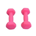 thumbnail image 3 of OULII One Pair Women Weights Dumbbell Iron Frosted Hexagonal For Home Gym, 3 of 5