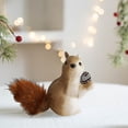 thumbnail image 2 of EUDIDV Xmas Ornaments Mini Christmas Tree Decorations Cute Lifelike Squirrels Hanging Figurines Pines Cones Decorations Hanging Ornaments Forest Animals Decorations Christmas Decorations, 2 of 6