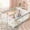 Gray-70" x 60", variant on Fodoss 50x50inch Baby Playpen for Newborns and Toddlers Play Yard for Apartment Indoor Large Baby Activity Center Gray