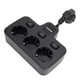 thumbnail image 1 of Toma De Corriente De 3 , Adaptador De Salida Múltiple Con Interruptor Independiente De PC Ignífugo Para Electrodomésticos, 1 of 7