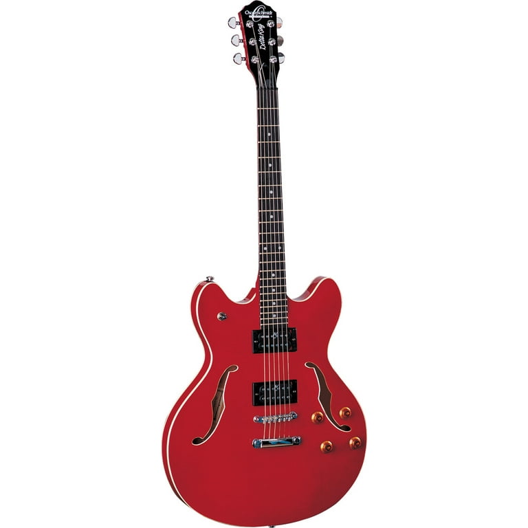 Oscar schmidt delta king semi hollow electric guitar oe30ch deals
