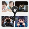 thumbnail image 4 of Mini Boxing Ball Mini Boxing Ball Faux Leather Black Anger Cushion for Children and Adults  Monkey, 4 of 16