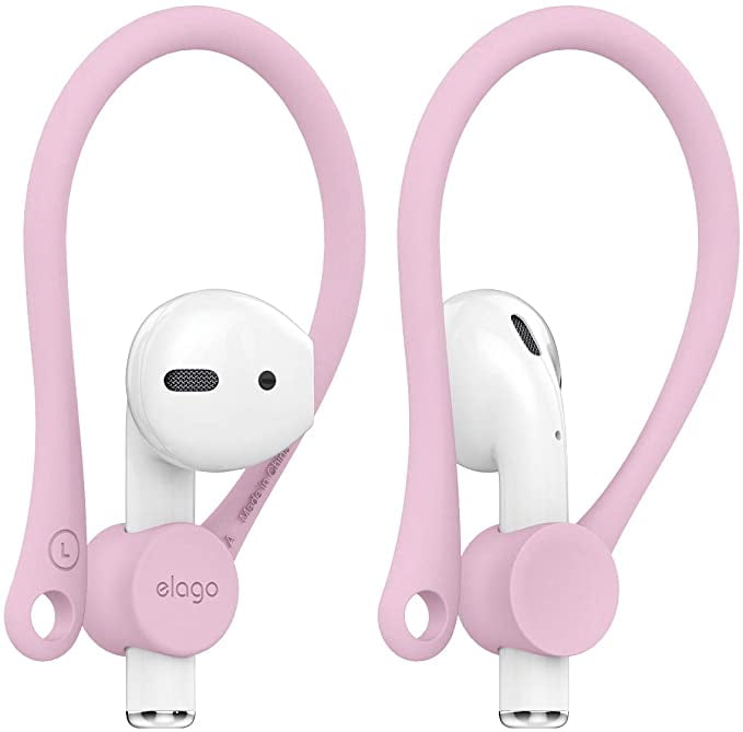 Lovely Pink + Lavender Fit in The case elago 2 Pairs of 2 Colors Ear Tips Compatible with Apple AirPods 1 & 2 Lovely Pink + Lavender Fit in The case elago 2 Pairs of 2 Colors Ear Tips Compatible with Apple AirPods 1 & 2