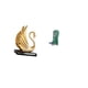 thumbnail image 5 of Figura De Cisne, Escultura De Arte Moderno Y Estatua Moai De Cabeza De Isla De Pascua, Retrato Antiguo De Resina, Decoración Para Sala De Estar, Dormitorio Y Armario., 5 of 8