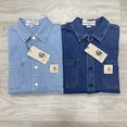 thumbnail image 2 of Carhartt Carhart camisa vaquera de verano top retro americano clásico para hombres y mujeres marca de moda de manga corta para hombres, 2 of 4