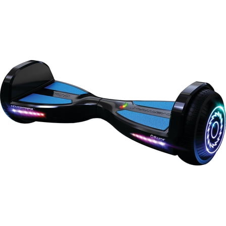 Open Box Razor 15156287 LED Lights UL2272 Certified Self-Balancing Hoverboard Scooter - Black