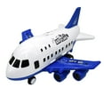 thumbnail image 5 of 6 vehicles Set Passenger Airplane Toy for Children Air Cargo Blue _6 Cars, 5 of 7