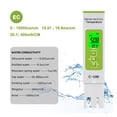 thumbnail image 4 of 5 In 1 TDS/EC/ Salinity/S.G./Temperature Meter Portable Pen Type PH Meter Aquarium Swimming Pool Water Quality Tester, 4 of 7