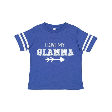 

Inktastic I Love My Glamma with Arrow Gift Toddler Boy or Toddler Girl T-Shirt