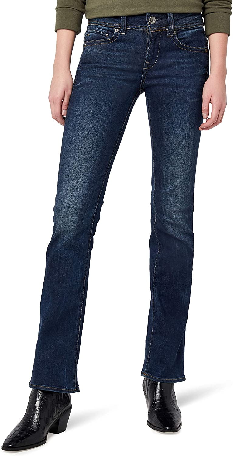G-Star Raw Womens Midge Saddle Mid Rise 
