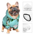 thumbnail image 3 of Balery Tropical Pineapple Sudadera con Capucha para Perros Pequeños – Ropa para Mascotas, Disfraz para Perros y Gatos, Ideal para Fiestas y Cosplay-X-Large, 3 of 7