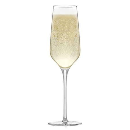 Champagne Glass Set - Libbey Signature Greenwich Champagne Flute Glasses, Set of 4