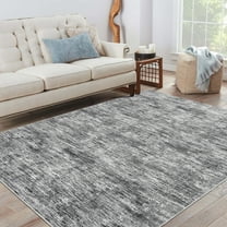 Haperlare Area Rugs for Living Room Modern Washable Soft Non Shedding Rugs for Family Room,Light Grey Indoor Floor Rugs,8'x10'