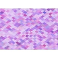 thumbnail image 1 of Ahgly Company Machine Washable Indoor Rectangle Transitional Heliotrope Purple Area Rugs, 6' x 9', 1 of 7
