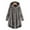 02 Dark Gray, variant on Awdenio Cardigans for Women Plus Sizes, Women Plus Size Button Plush Tops Hooded Loose Cardigan Wool Coat Winter Jacket