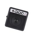 thumbnail image 2 of 5W Mini Guitar Amplifier Portable Compact Guitar Amp Speaker with Volume Tone Adjustment Overdrive Function 635mm 35mm Inputs for Electric Acoustic Guitar Practice Home Outdoor, 2 of 7