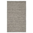 thumbnail image 1 of Mixed Stripe Blue/Ivory Handwoven Rug, 4' x 6', 1 of 6