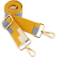 thumbnail image 1 of LAICAIW Grand Bandoulière Réglable Ceinture de Remplacement Style Guitare Sac à Bandoulière Sac à Main Sangle Multicolore en Toile (Grand : 1,4 Po) (Color39), 1 of 5