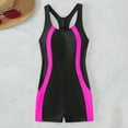 thumbnail image 4 of QHFBli Swimsuit Women Boyleg One Piece Water Aerobic Competitive Bathing Suit, 4 of 5
