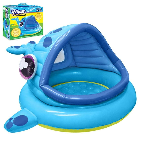 Joyin Whale Baby Pool Shade Beach Tent Pool Toys & Floats, 54" x 56" x 28"