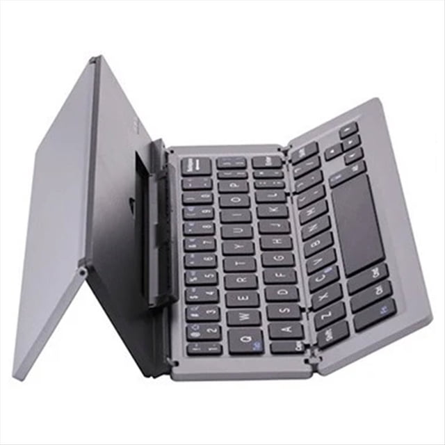 Mini Teclado Inalámbrico Bluetooth Plegable Portátil para Tableta Plegable, Portátil, PC, Android.