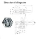 thumbnail image 3 of Abrazadera de palanca Speravity Metalurgia Hierro galvanizado TO012092-01, 3 of 6