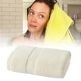thumbnail image 1 of Wearable Bath Towel Cape Soft Highly Absorbent Quick Drying Comfortable Unisex Bathrobe for Relaxation, 1 of 3