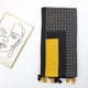 thumbnail image 3 of Bufanda de mujer, Amarillo mostaza, Negro, Idea de regalo para mujer, 3 of 5